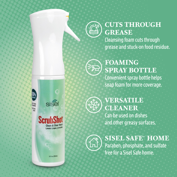 ScrubShot™ Dish Spray