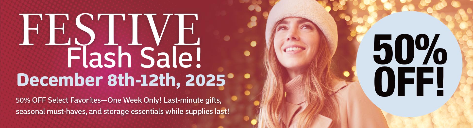 Festive Flash Sale