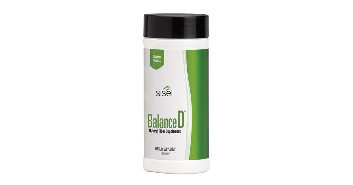 BalanceD™ - Natural Fiber Supplement | Sisel International