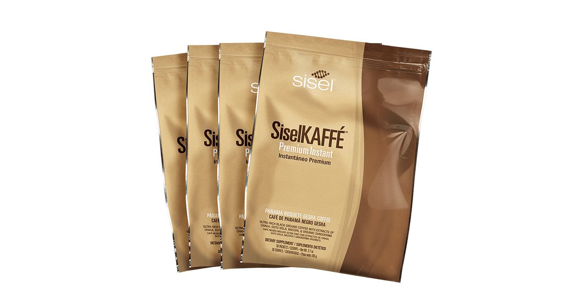 SiselKAFFÉ™ Premium Instant Coffee (4 Pack)