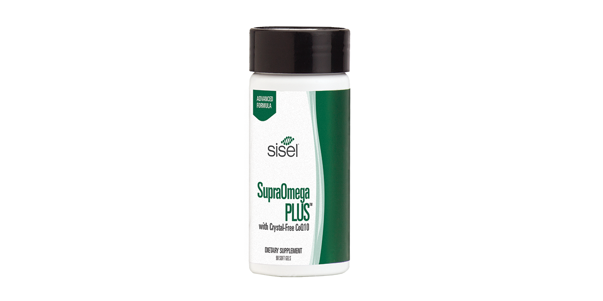 SupraOmegaPLUS™withCrystal-FreeCoQ10–Omega-3&CoenzymeQ10HealthFormula|Sisel